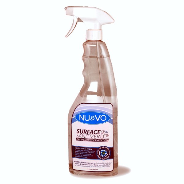 NUEVO Surface Sanitiser Oberflächendesinfektion 0,75 Liter