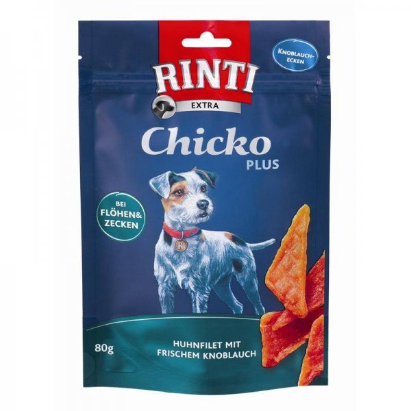 Rinti Extra Chicko Plus Knoblauchecken 80g