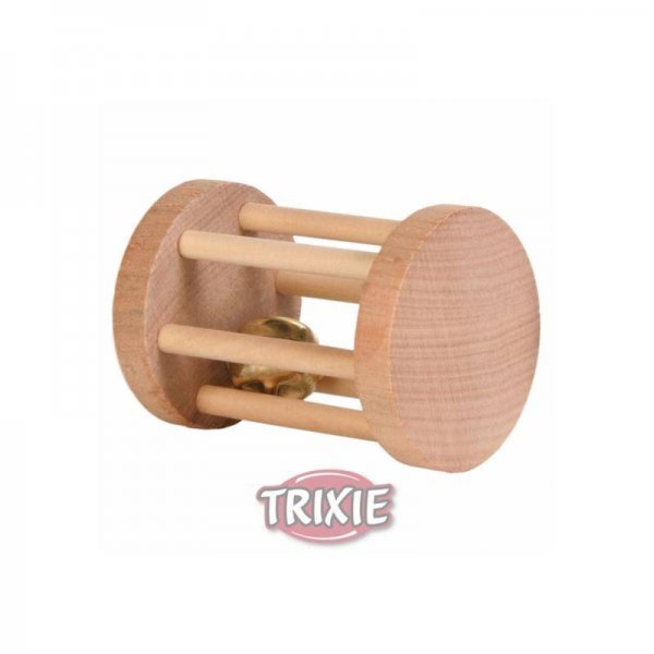 Trixie Spielrolle, Kleintiere, Holz 5 × 7 cm