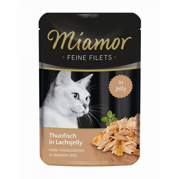 Miamor FB Feine Filets Thunfisch in Lachsjelly 100g