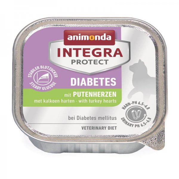 Animonda Integra Protect Diabetes mit Putenherzen 100g