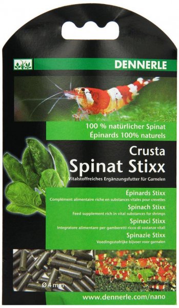 Dennerle Nano Crusta Spinat Stixx 30 g