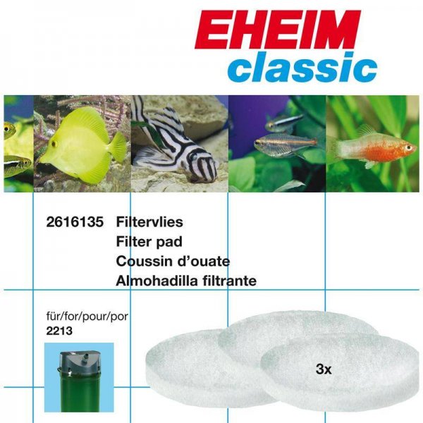 EHEIM Aquarium Filtervliese 2213 3Stück
