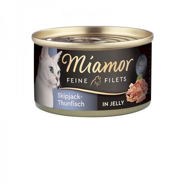 Miamor Feine Filets Skipjack-Thunfisch in Jelly 100g