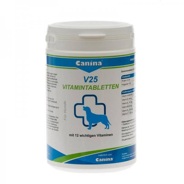 Canina Pharma V25 Vitamintabl. 700g