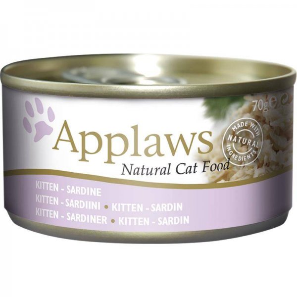 Applaws Cat Nassfutter Dose Junge Katzen Sardine 70 g