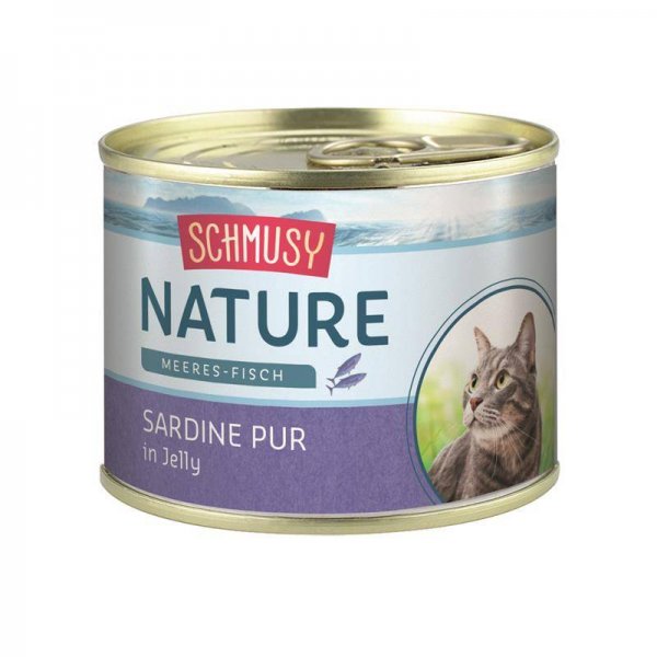 Schmusy Nature Dose Meeres-Fisch Sardine pur 185g