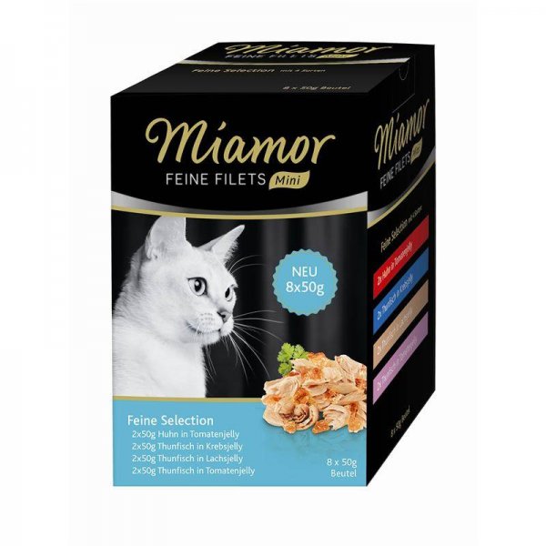 Miamor FB Feine Filets Mini Multibox Feine Auslese 8x50g