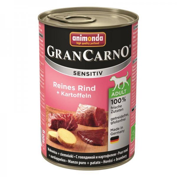 Animonda GranCarno Adult Sensitive Rind + Kartoffeln 400g