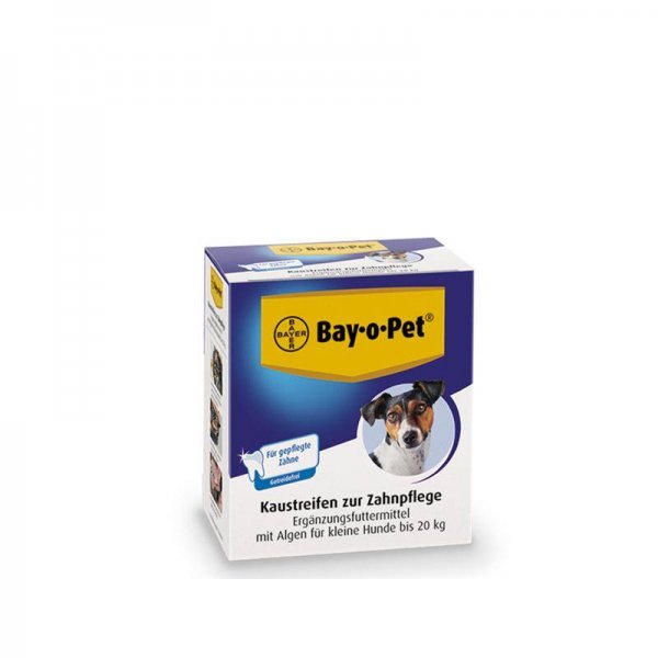 Bay·o·Pet Zahnpflege Kaustreifen mit Alge, kleiner Hund 140g