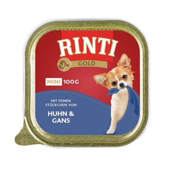 Rinti Schale Gold Mini Huhn & Gans 100g