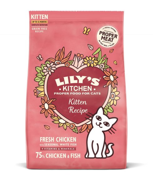 Lilys Kitchen Cat Kitten Recipe Chicken & Fish 800g
