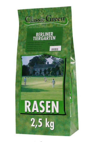 Classic Green Rasen Berliner Tiergarten Plastikbeutel 2,5kg