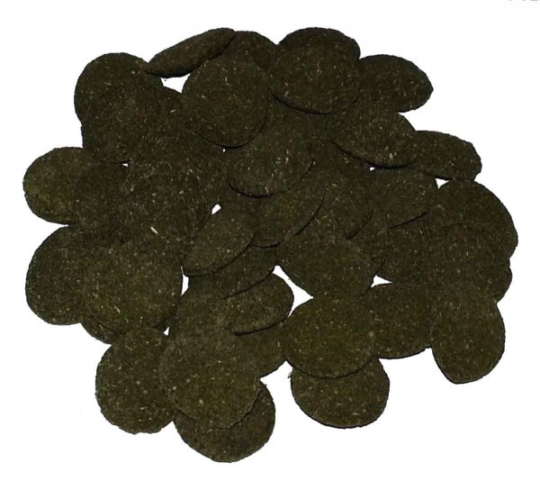 Algen-Wafers Welschips mit 6% Spirulina - Zierfischfutter für Welse