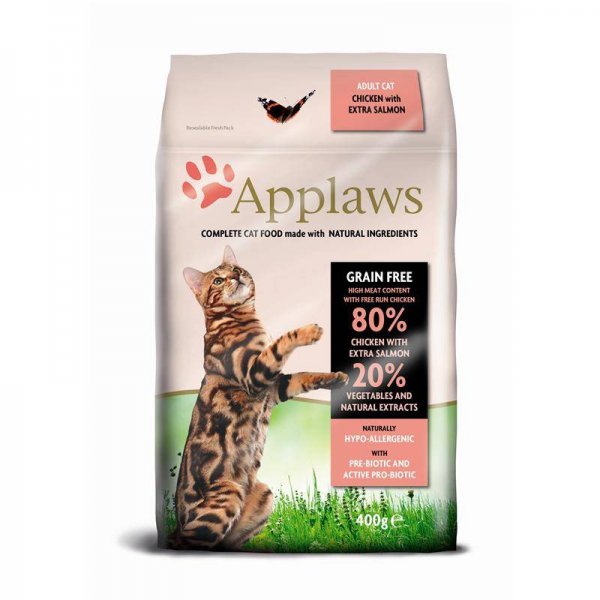 Applaws Cat Trockenfutter mit Hühnchen & Lachs 400g