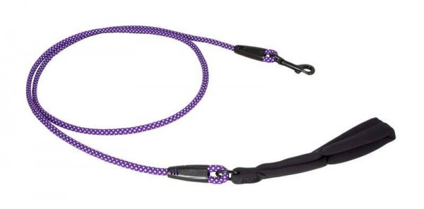 Hurtta Dazzle Seil-Leine violett, 120cm*8mm