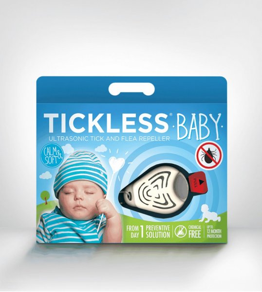 TickLess BABY Ultraschallgerät gegen Zecken für Babys - Beige
