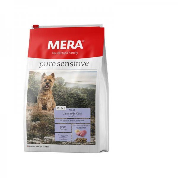 MeraDog Pure Sensitive Mini Lamm & Reis 1kg