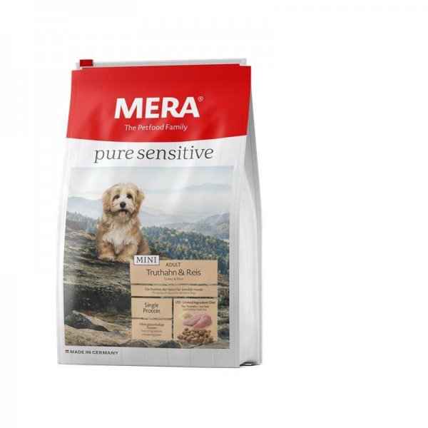 MeraDog Pure Sensitive Mini Truthahn & Reis 1kg