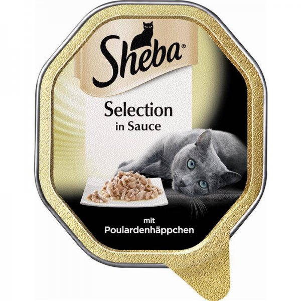 Sheba Schale Selection in Sauce Poulardenhäppchen 85g