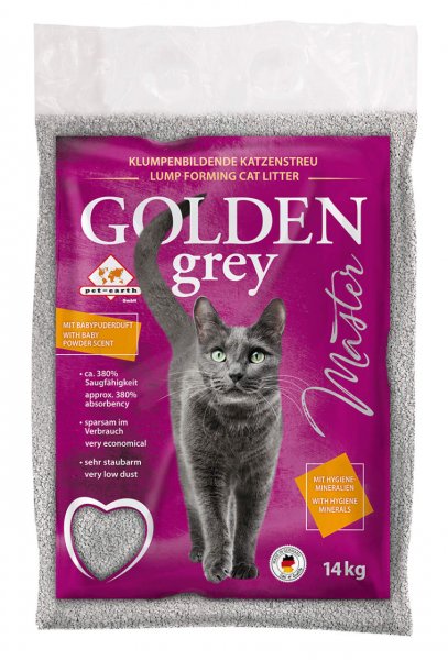 Golden grey Master Katzenstreu 14kg