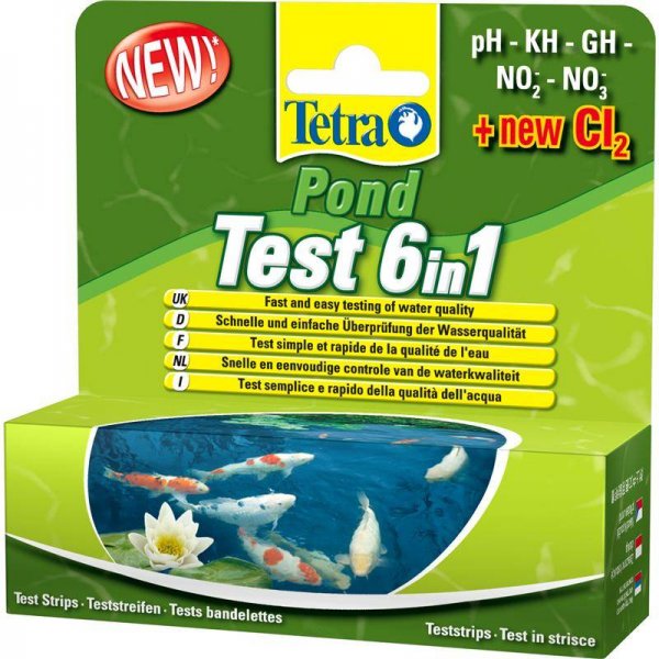 Tetra Pond Test 6 in1 25 St.