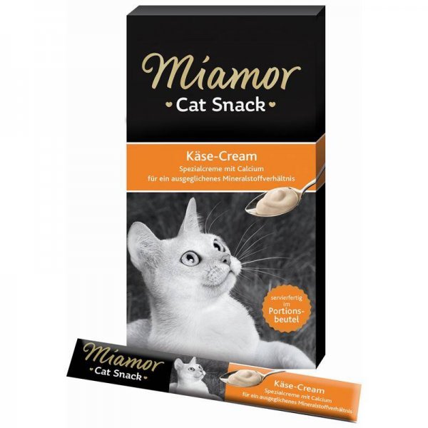 Miamor Cat Snack Käse-Cream 5x15g