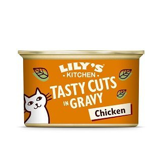 Lilys Kitchen Cat Tasty Cuts Chicken in Gravy 85g