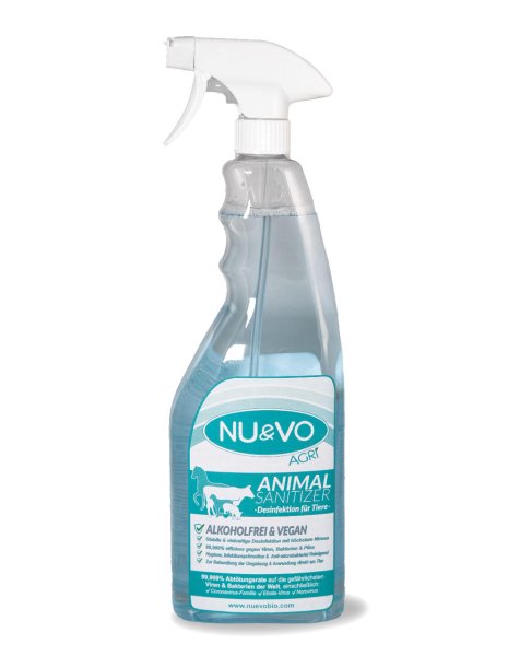 NUEVO AGRI Animal Sanitizer - Desinfektion für Tiere 0,75 Liter