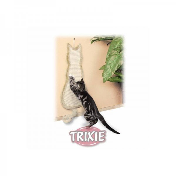 Trixie Kratzbrett Katze 35 × 69 cm, beige