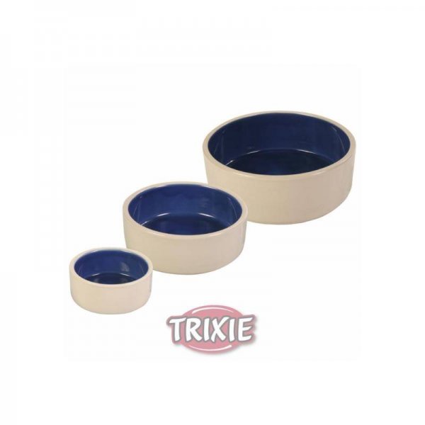 Trixie Keramiknapf 2,1 l 23 cm, creme blau