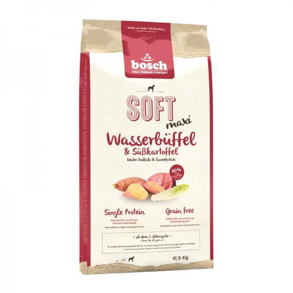 Bosch HPC Soft Maxi Wasserbüffel & Süßkartoffel 12,5kg