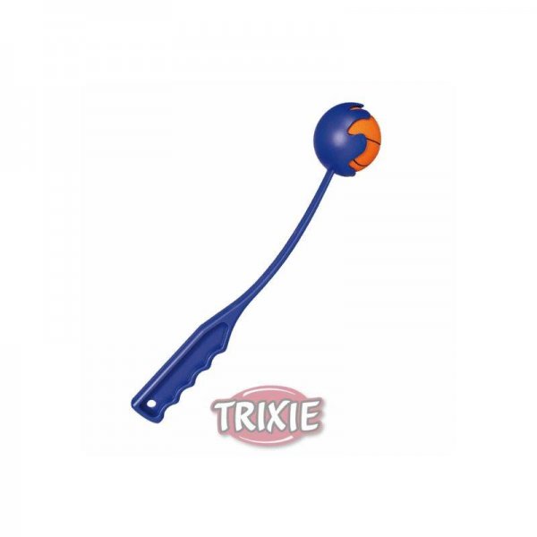 Trixie Ballschleuder mit Ball 30 cm 6 cm