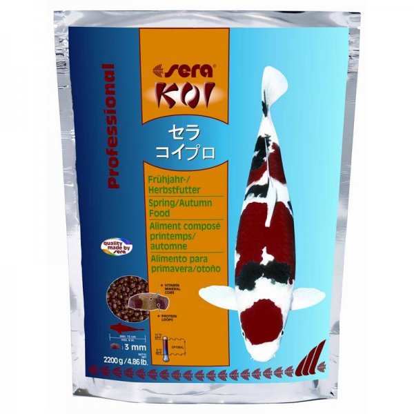 sera Koi Professional Frühjahr-/Herbstfutter 2,2 kg