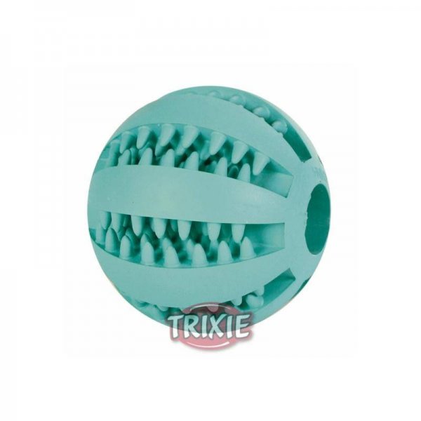 Trixie Denta Fun Baseball, Mintfresh, Naturgummi 7 cm