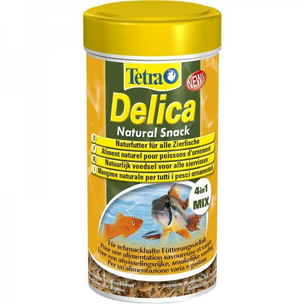 Tetra Delica Natural Snack 250 ml, 4in1 Mix