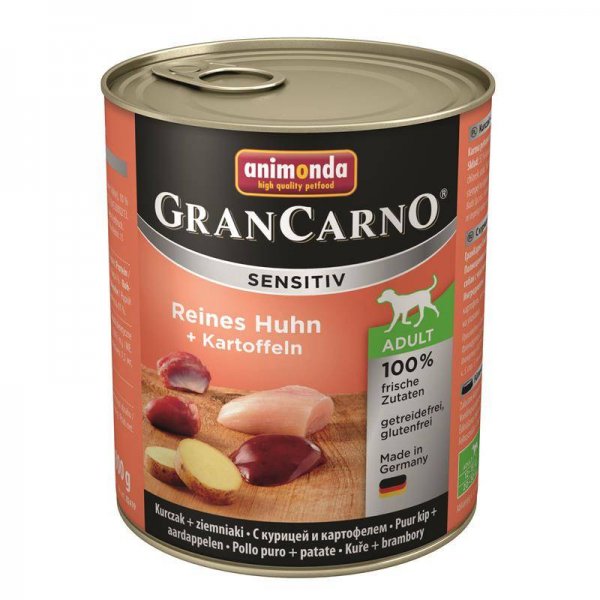 Animonda GranCarno Adult Sensitive Huhn + Kartoffeln 800g