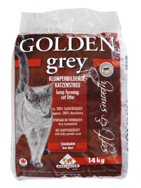 Golden grey Katzenstreu 14kg