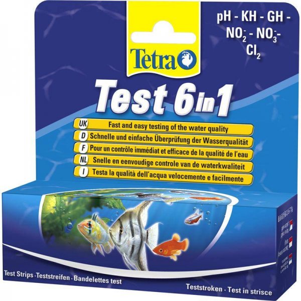 Tetra Test-Streifen 6 in 1, 25 St.