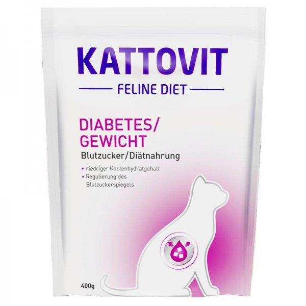 Kattovit Feline Diet Diabetes/Gewicht 400g