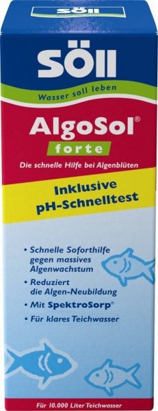 Söll AlgoSolForte incl.pH-Schnelltest 500 ml