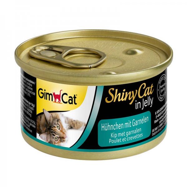 Gimpet Cat Dose ShinyCat Hühnchen mit Garnelen 70g