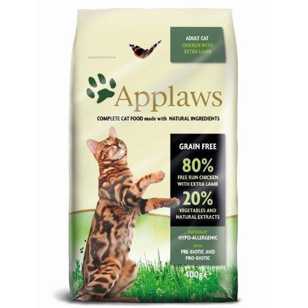 Applaws Cat Trockenfutter Hühnchen mit Lamm 400g